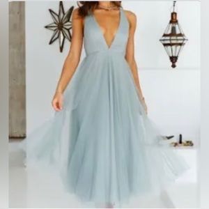 Hello Molly Kiss the Girl dress color:Sage, size small